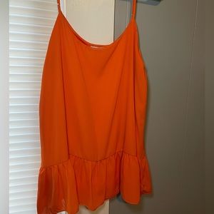Orange Game Day Tank from Palmetto Moon Boutique